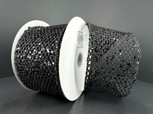 Glitter Net Ribbon