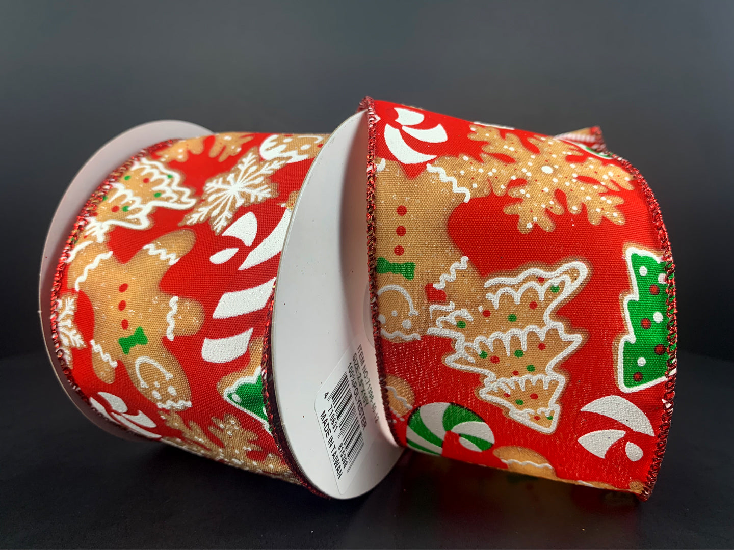 Red Gingerbread Ribbon