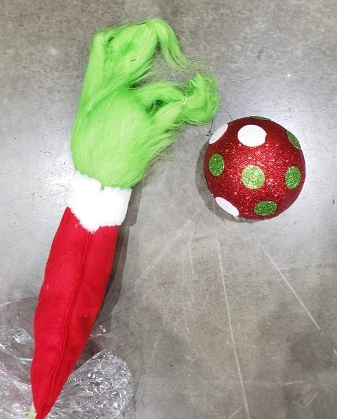 Green Monster with Ornament