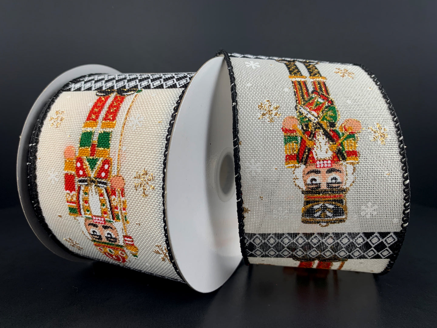 Harlequin Nutcracker Ribbon