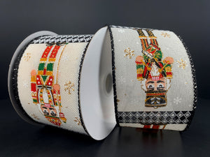 Harlequin Nutcracker Ribbon