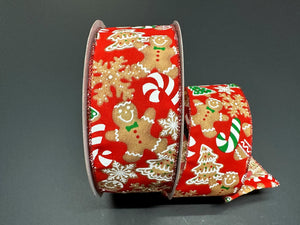 Red Gingerbread Ribbon