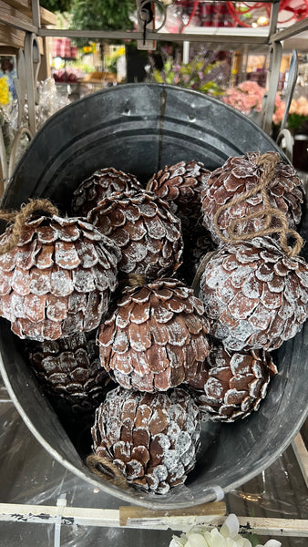 Pinecone Ball Ornament