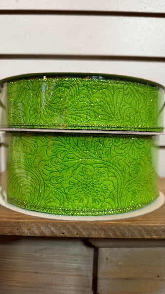 Embossed Glitter Ribbon
