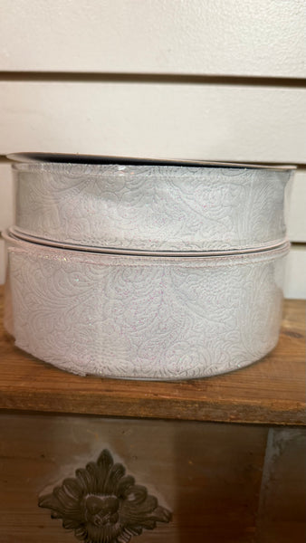 Embossed Glitter Ribbon
