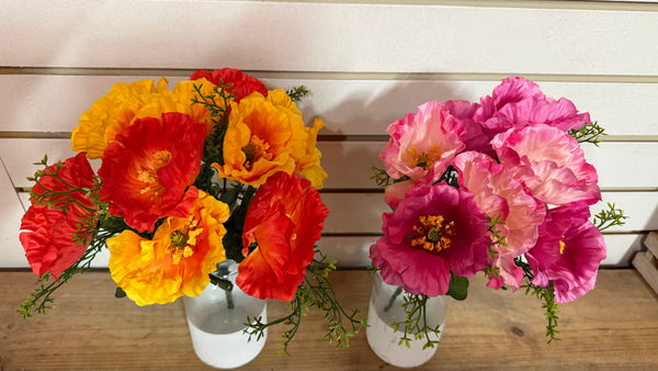 Poppy  Bush- 2 Color Options