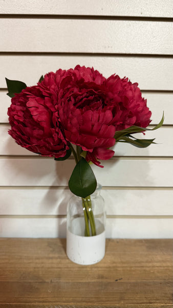 Burgundy Peony Bouquet