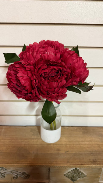 Burgundy Peony Bouquet