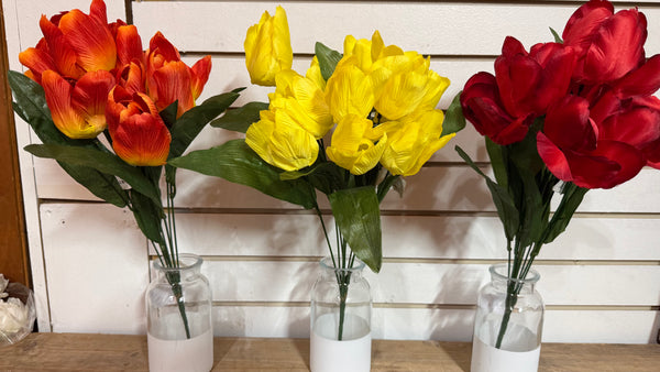 Tulips - 6 Colors Available