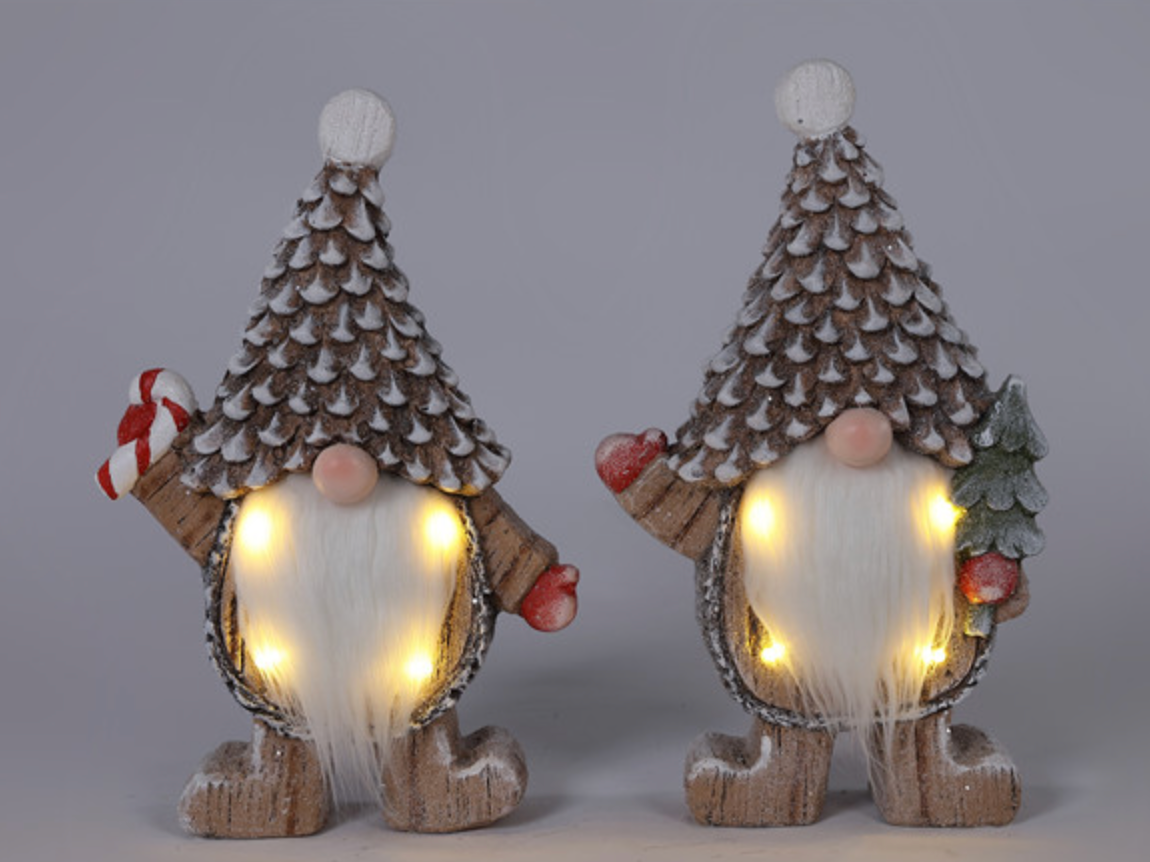 Pinecone Glow Gnome