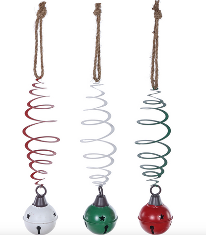 Metal Spiral Hanging Bell