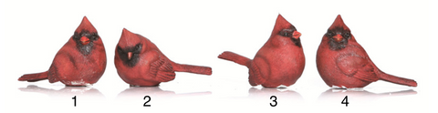 Resin Cardinal Asst