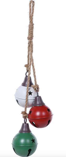 Red, White, Green Hanging Bell