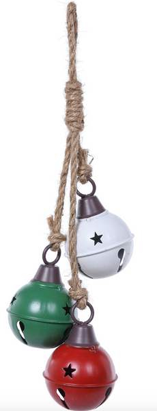 Red, White, Green Hanging Bell