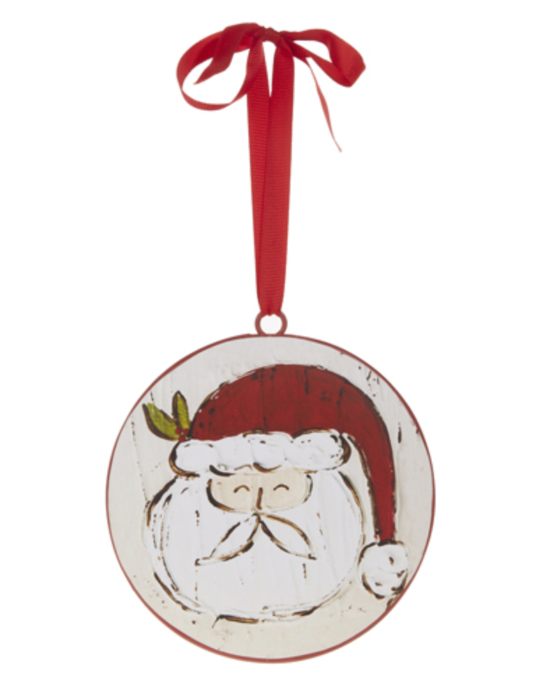 Santa Face Ornament