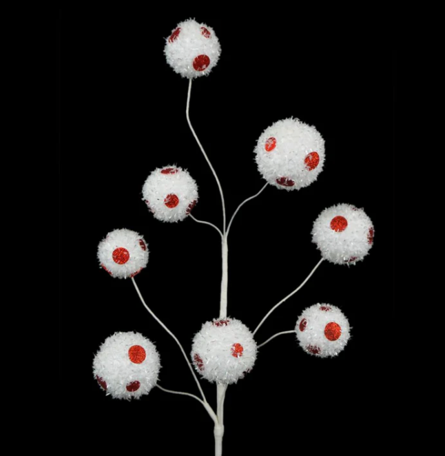 Red and White Polka Dot Spray