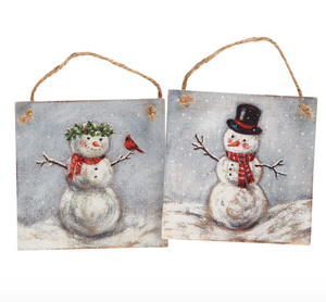 Snowman Signs