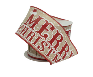 Merry Christmas Ribbon