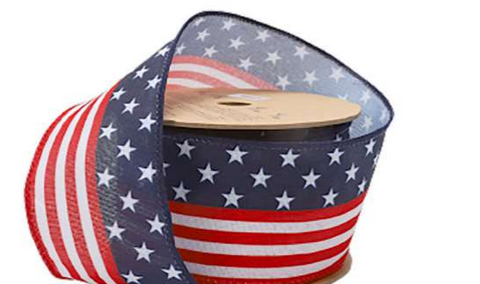 Stars Stripe Flag Ribbon
