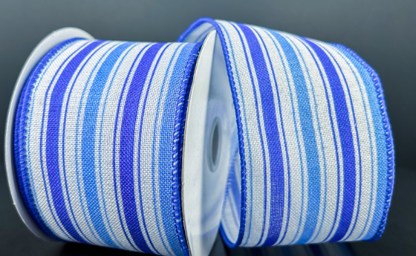 Periwinkle Stripe Ribbon