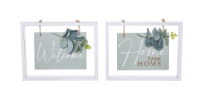 Welcome/Home Wall Sign