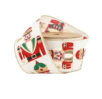 Multi Colored Nutcracker Ribbon