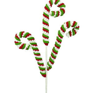 Peppermint Felt Curl