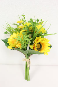 Sunflower with Leaves Bush