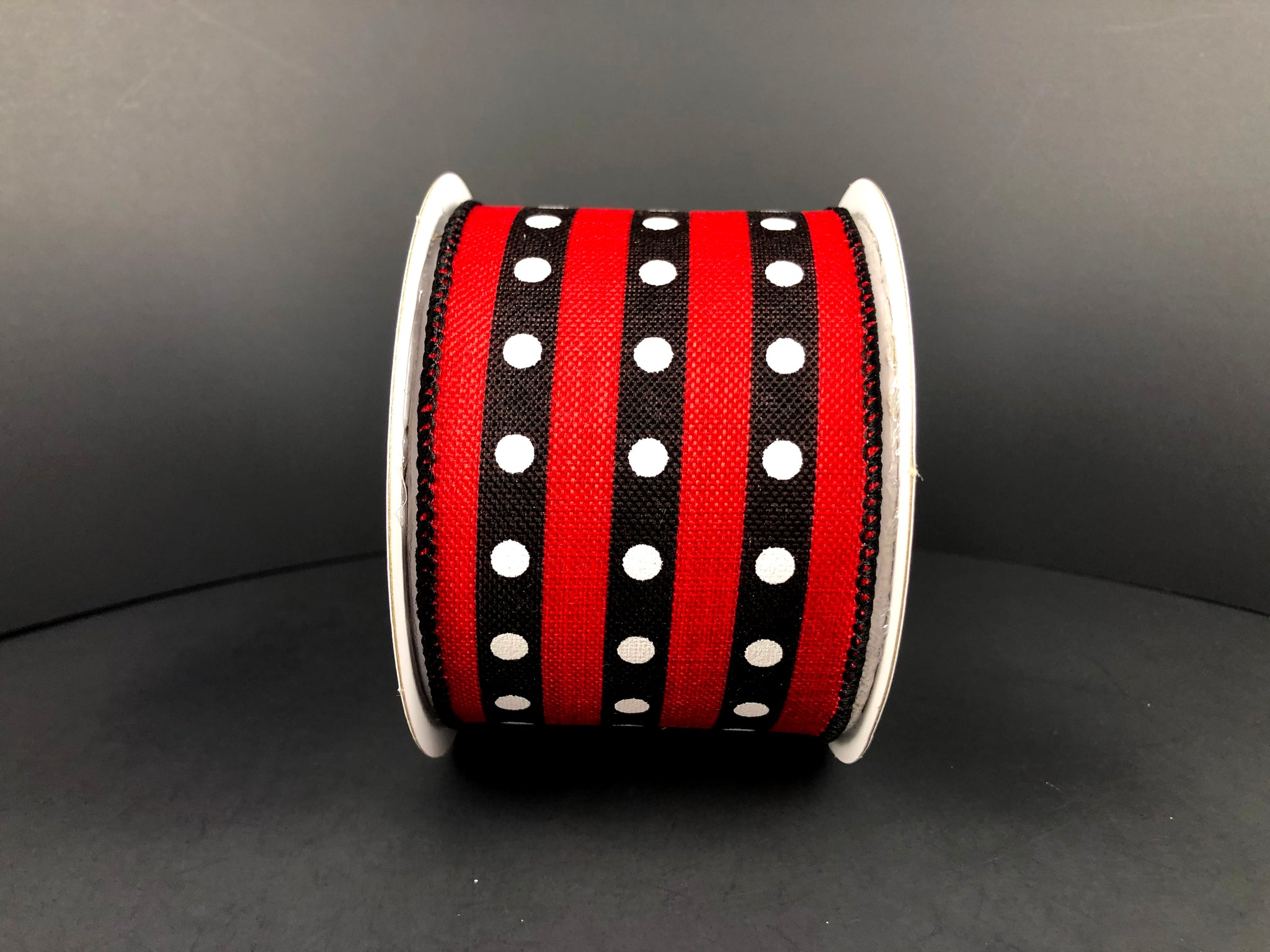 Striped Polka Dot Linen