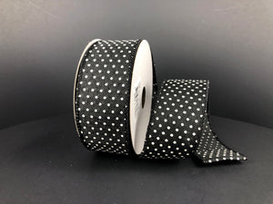 Black and White Polka Dot