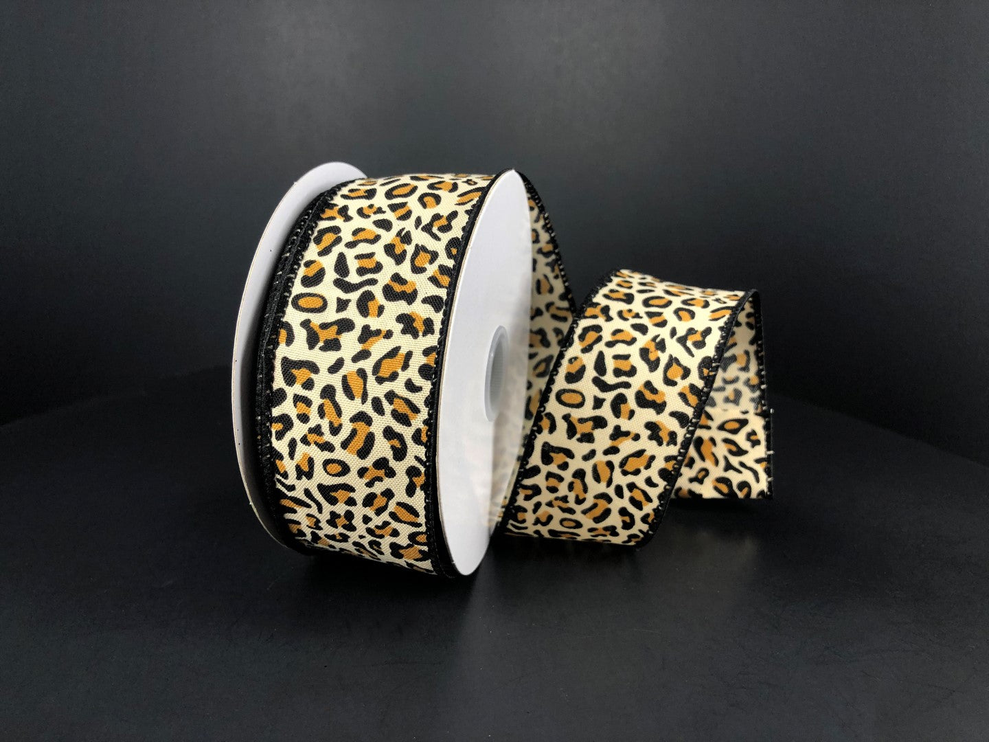 Satin Cheetah Ribbon