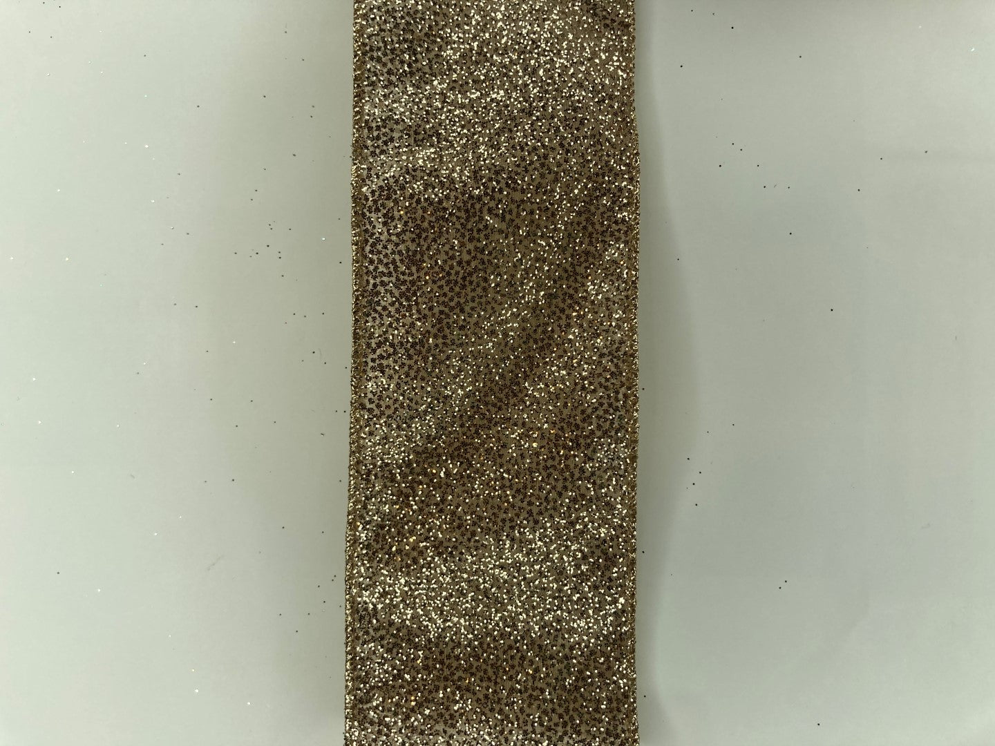 Gold Glitter Ribbon