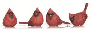 Red Cardinal Resin Bird