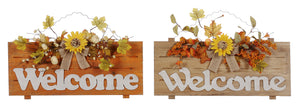Welcome Sunflowers Sign