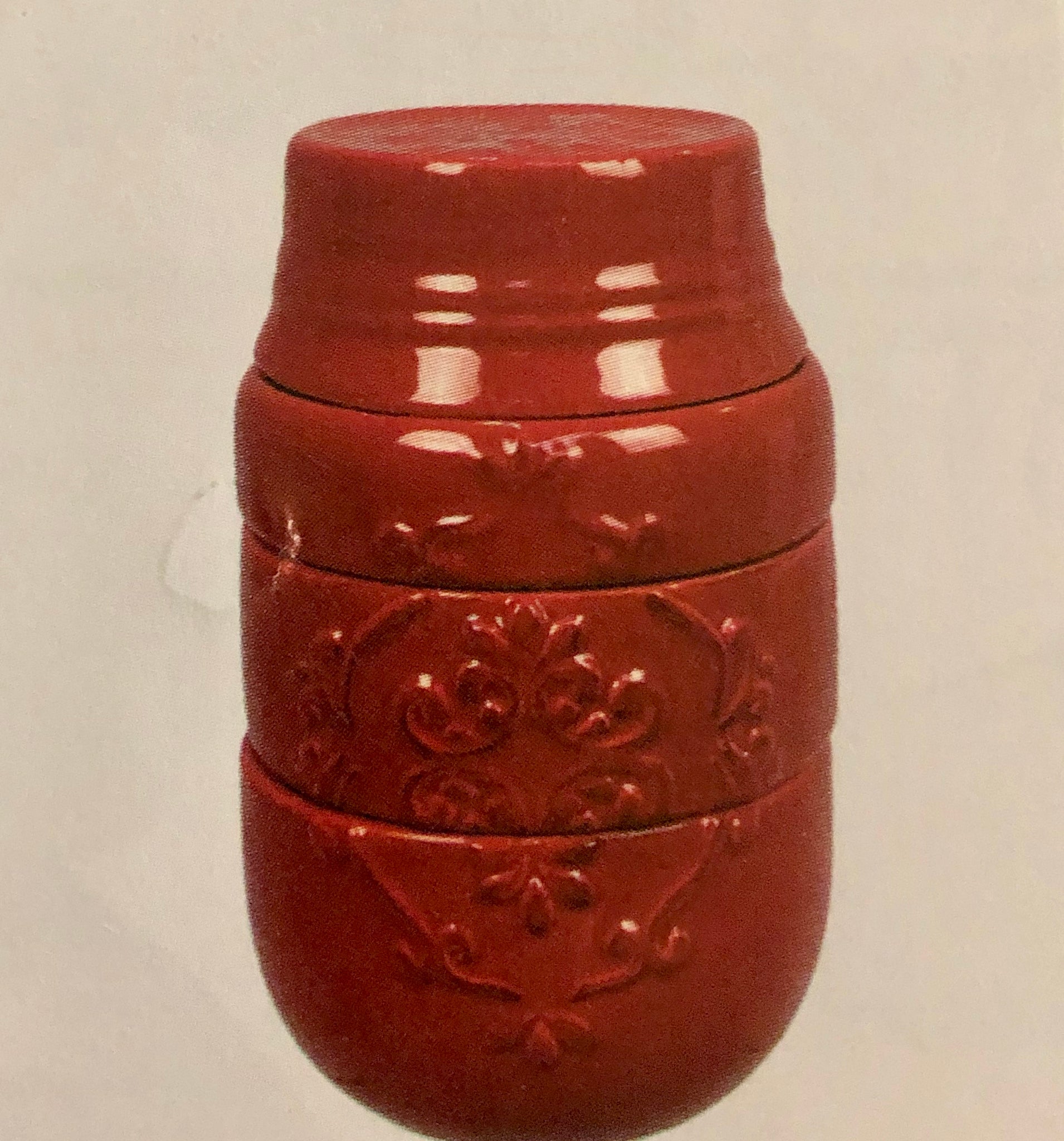 Red Mason Jar Measuring Cups