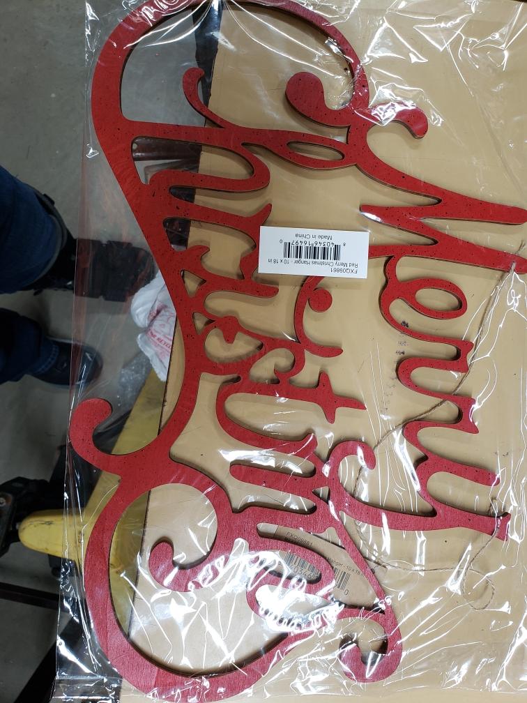 Merry Christmas Sign