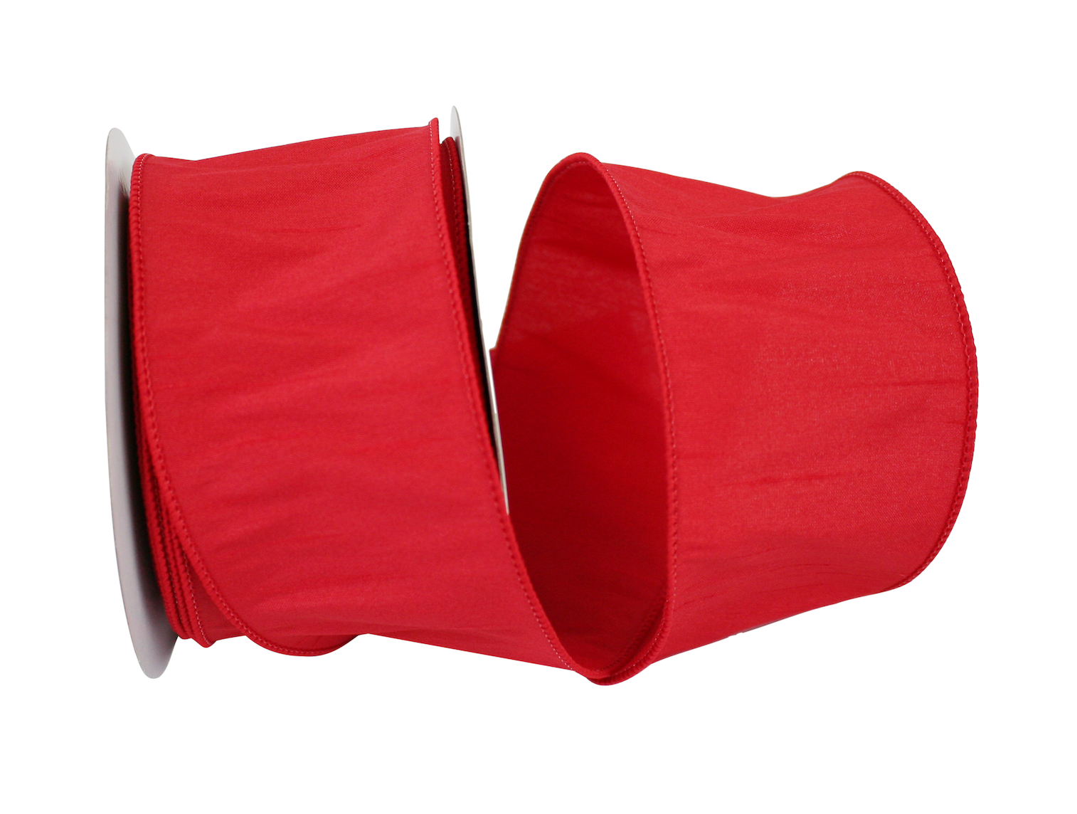 Red Dupioni Ribbon