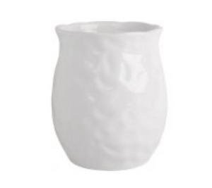 White Utensil Crock