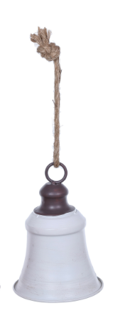White Metal Speck Bell