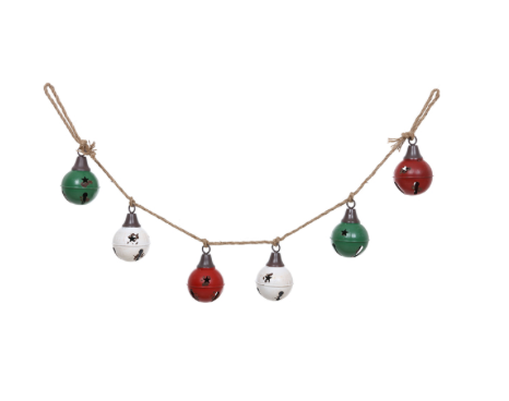 Metal Jingle Ball Garland