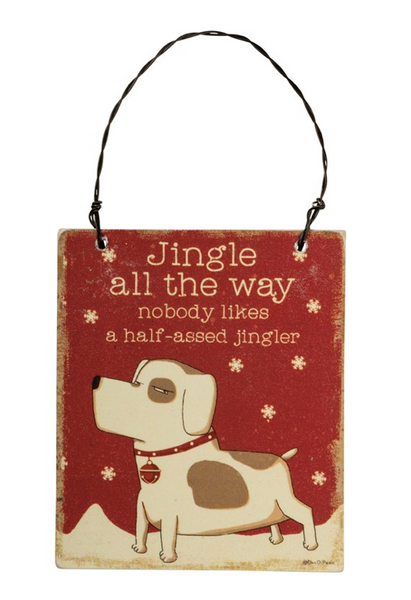 Sassy Dog Ornament