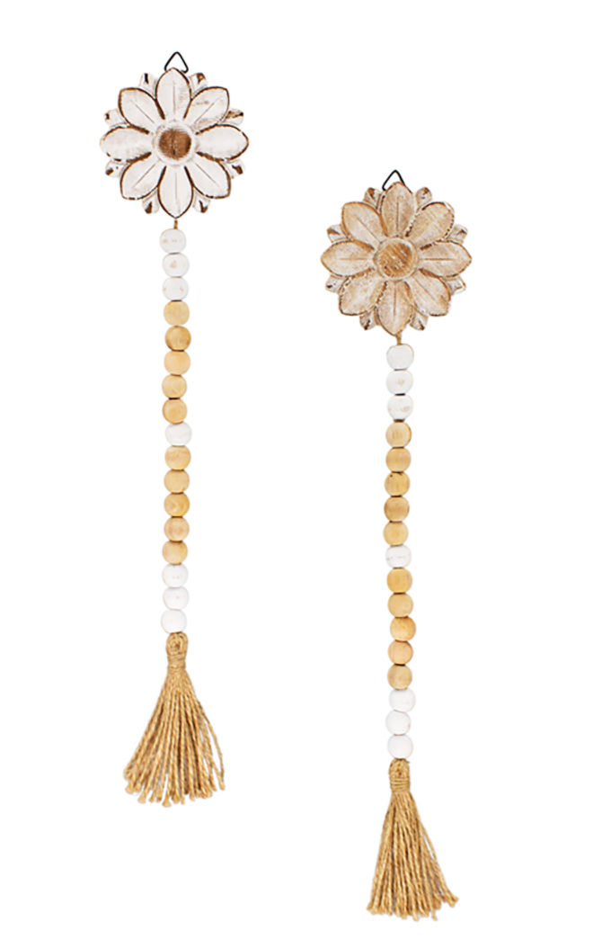 Beaded Daisy Hanger