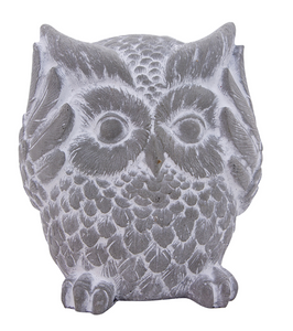 Gray Resin Owl