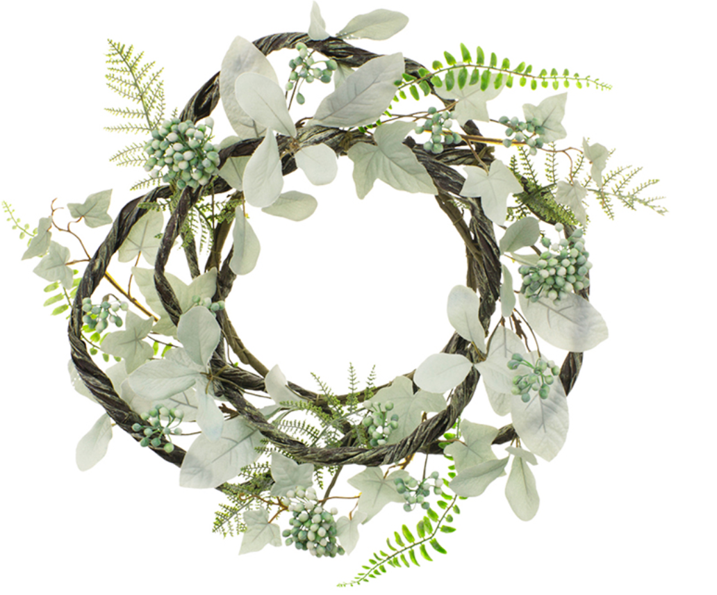 Leaf and Berry Wreath
