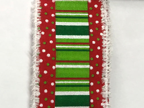 Whimsical Snow Edge Ribbon
